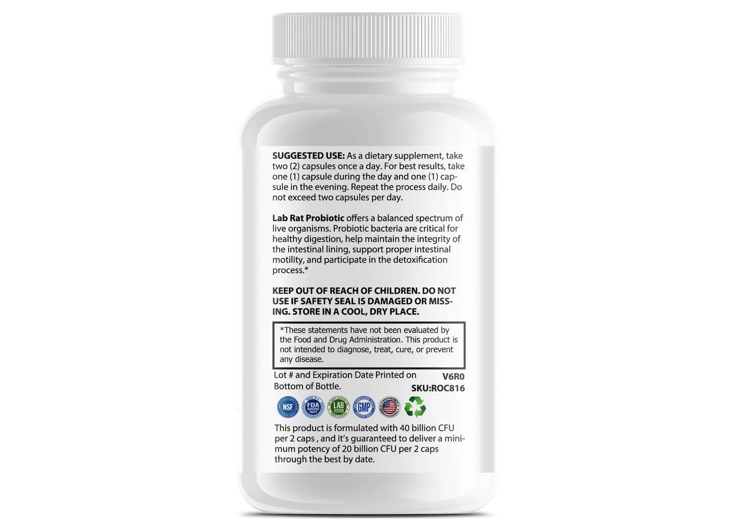 Probiotic - 40 Billion CFU