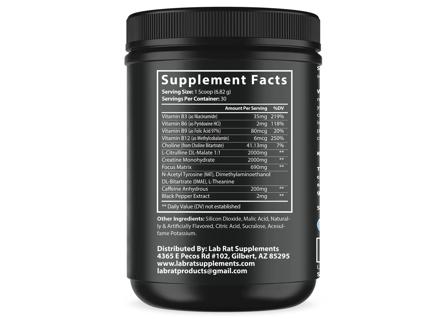 Nitric Shock Pre Workout - Fruit Punch