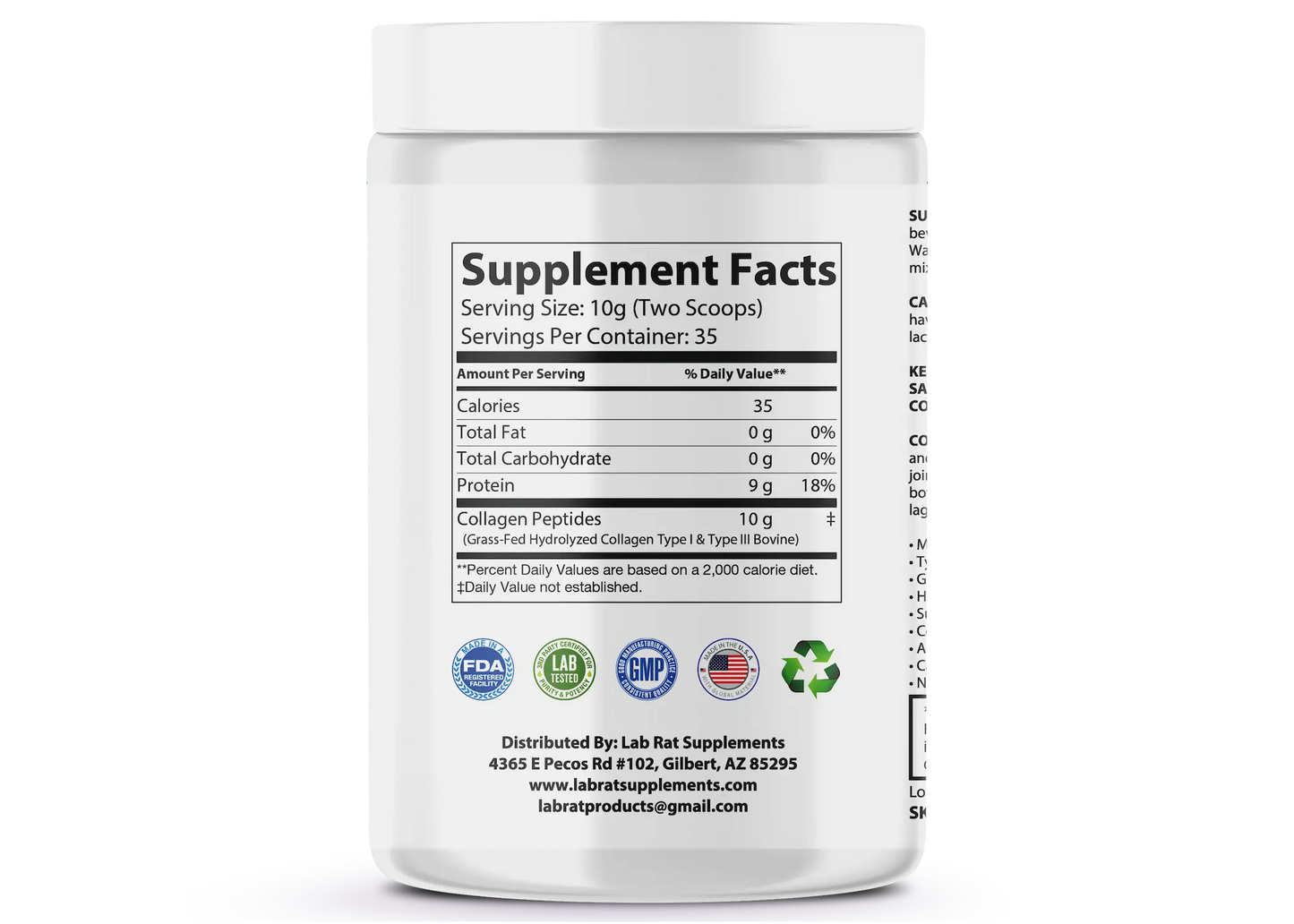 Grass Fed Collagen Protein